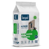Клей термостойкий для керамической плитки Бергауф Керамик Термо 5кг