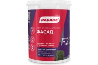 Краска фасадная акриловая PARADE CLASSIC F20 Фасад база А 0.9л
