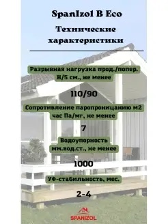SPANIZOL B (30м2) ПАРОИЗОЛЯЦИЯ