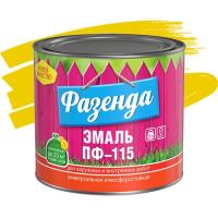 Эмаль ПФ-115 ФАЗЕНДА желтая гл.,1,9кг
