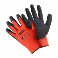Перчатки двойное утепление: ТУНДРА латексное покрытие, в и/у, 10(XL), Fiberon