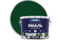 Эмаль ПФ-115 PROREMONTT Зеленый 10 кг Л-С