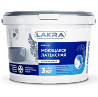 Краска латексная моющаяся Лакра белоснежная 6,5кг
