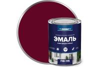Эмаль ПФ-115 PROREMONTT Винно-красный RAL 3005 0,9кг Л-С