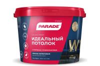 Краска акриловая PARADE W1 потолочная. бел.мат. 10 л