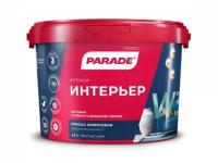 Краска акриловая PARADE W3 Интерьер база А 9л