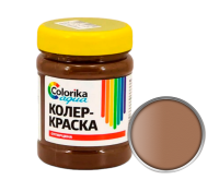 Колер-краска коричневая 0,5кг Colorika