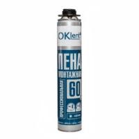 Пена профессиональная монтажная Oklent 60 (650гр./16шт)