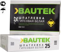 Шпатлевка гипсовая BAUTEK белая 25 кг